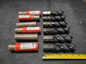 lot 329 image: Brubaker Tool 1-14 DIA E28156 Special End Mill (QUANTITY 6) (BID IS TIMES THE QUANTITY)