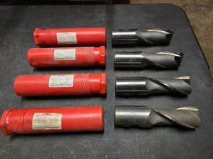 lot 334 image: Minicut International 60C165B2-4R End Mills (QUANTITY 4) (BID IS TIMES THE QUANTITY)
