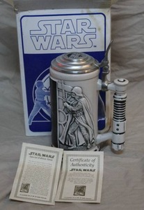 lot 34 image: This is a 1998 Star Wars Special Edition Stein.