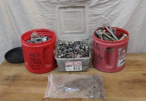 lot 82 image: Nuts and bolts lot