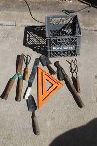 lot 126 image: Yard tools and more see pictures for details