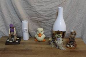 lot 170 image: collection of assorted figurines and decorative items,