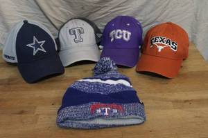 lot 186 image: Collection of sports hats