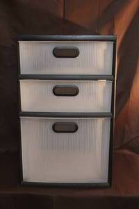 lot 191 image: 3-Drawer Storage Cart