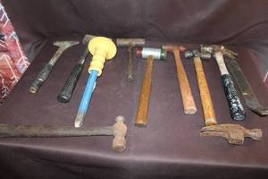 lot 237 image: Variety hammers and more see pictures