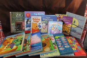 lot 252 image: collection of kids books see pictures for titles