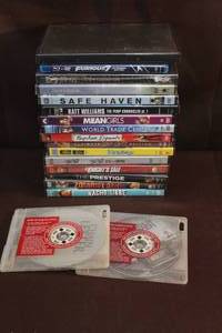 lot 262 image: Dvds like note booksafe havenFridaydirty dancing and many more see pictures for titles