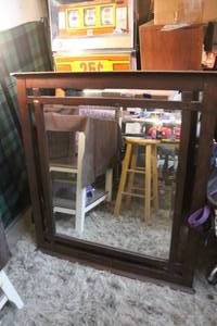 lot 286 image: Mirror about 44 inches x 40 inches give or take