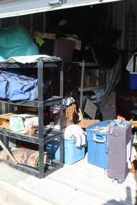 Entire 10X10 storage unit ($100 cash refundable deposit for clean out when its cleaned out you get your $100 back ) ( bring help to clean out)