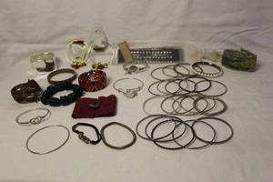 lot 341 image: assorted of bracelets see pictures for details
