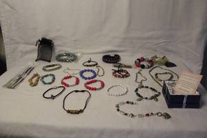 lot 342 image: assorted of bracelets see pictures for details