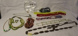 lot 346 image: Necklaces see pictures for details