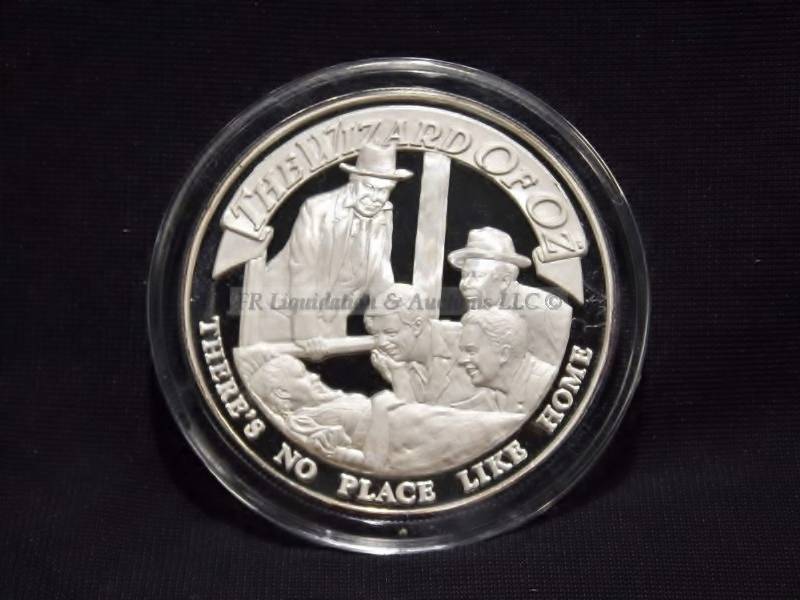 lot 6 image: .999 silver commemorative coin