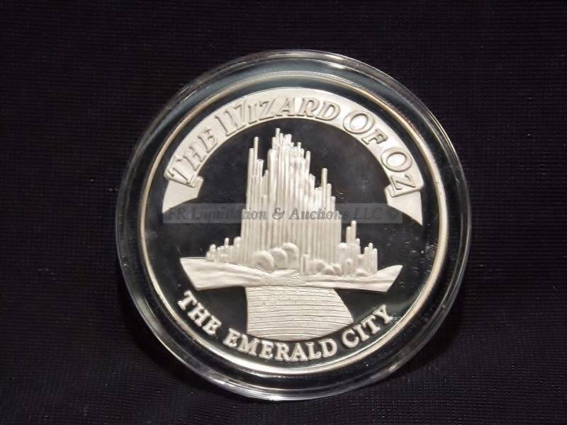 lot 7 image: .999 silver commemorative coin