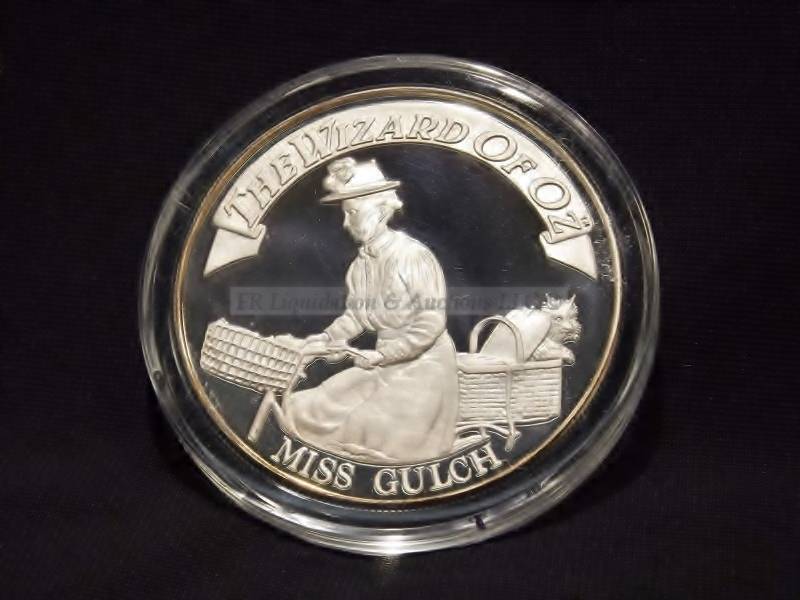 lot 9 image: .999 silver commemorative coin