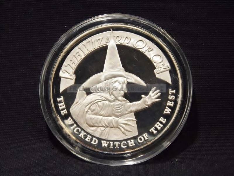lot 10 image: .999 silver commemorative coin