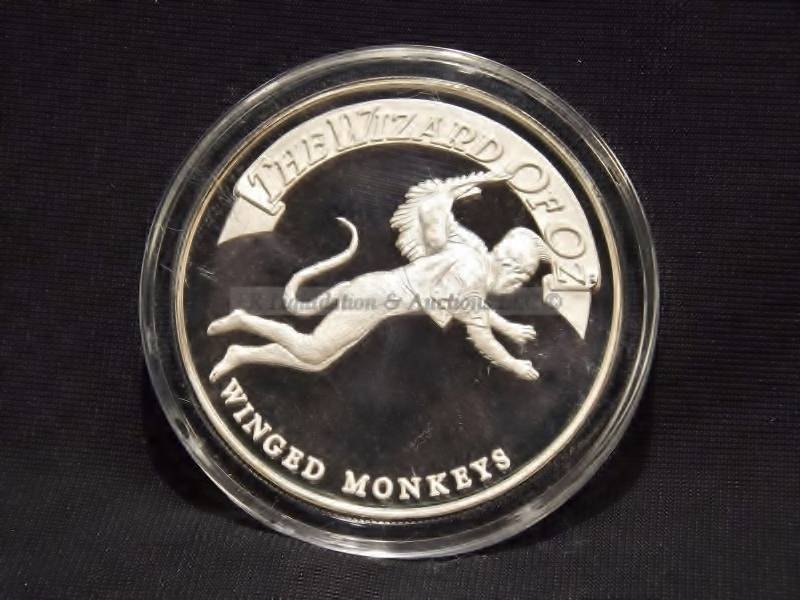 lot 12 image: .999 silver commemorative coin