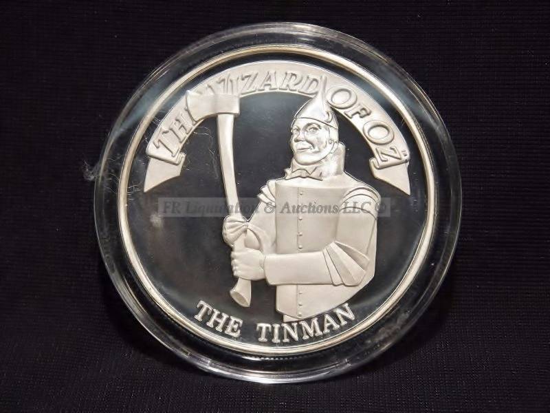 lot 13 image: .999 silver commemorative coin