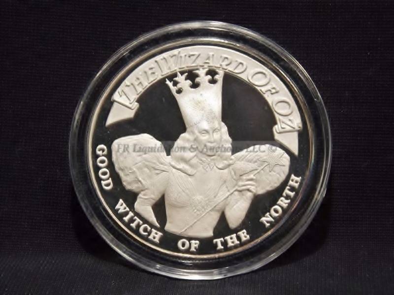 lot 15 image: .999 silver commemorative coin