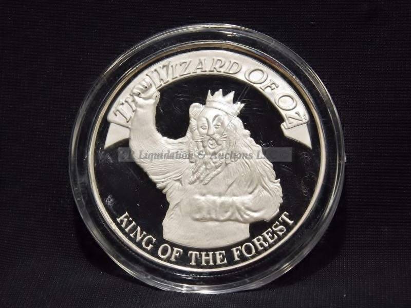 lot 16 image: .999 silver commemorative coin