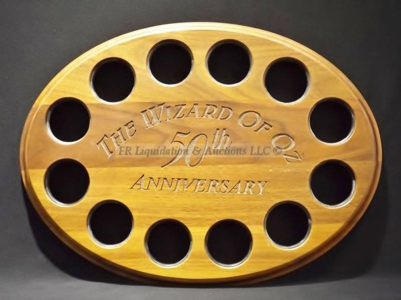 lot 17 image: Commemorative coin placard