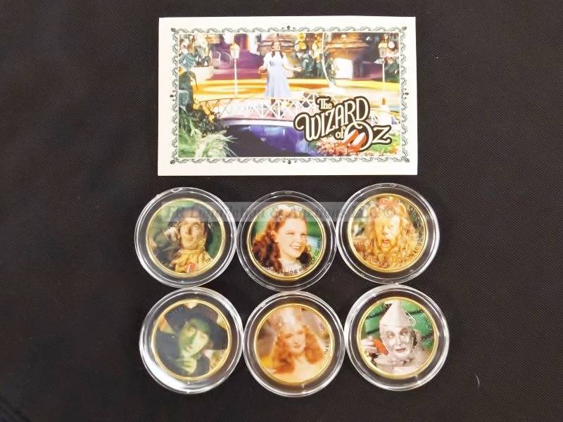 lot 36 image: 24kt gold clad coin set