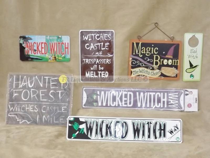 lot 45 image: Tin signs