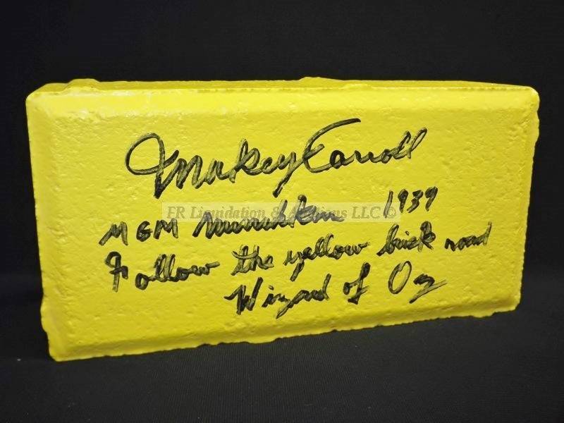 lot 50 image: Signed Yellow brick