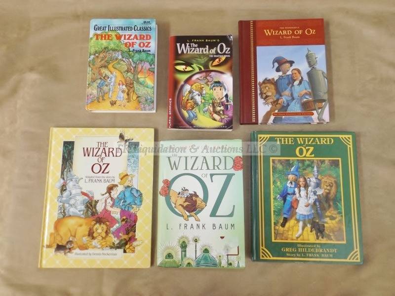 lot 74 image: Wizard of Oz books