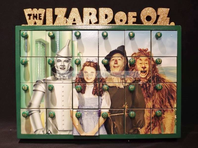lot 137 image: Kurt S. Adler Oz Christmas advent calendar