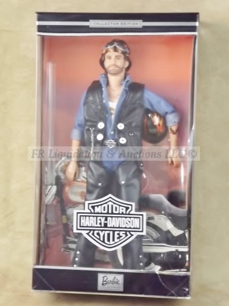lot 142 image: Barbie Ken Harley Davidson
