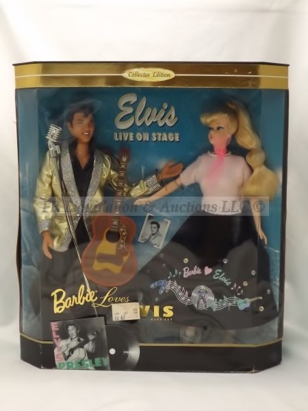 lot 225 image: Barbie loves Elvis