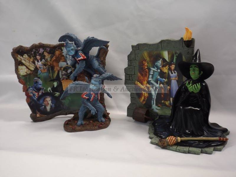 lot 249 image: Bradford exchange beyond the rainbow series figurines