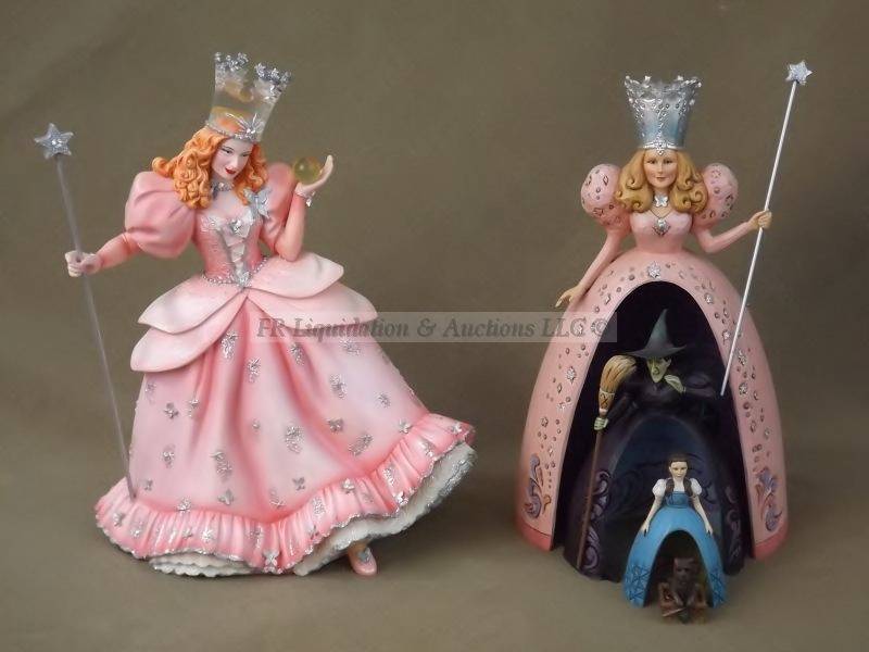 lot 254 image: Glinda the good witch figurines