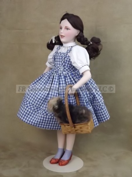 lot 278 image: Franklin Heirloom doll Dorothy