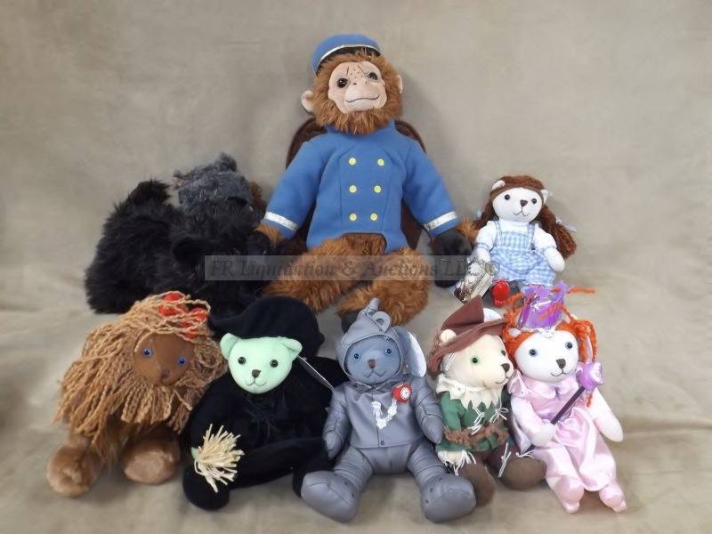 lot 313 image: Oz stuffed characters