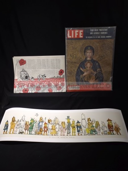 lot 336 image: Life magazine Oz article
