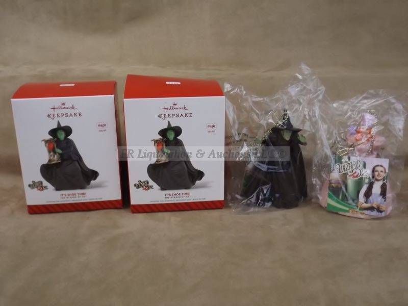 lot 341 image: Hallmark keepsake Oz ornaments