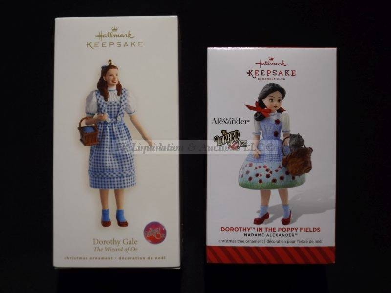lot 345 image: Hallmark keepsake Oz ornaments