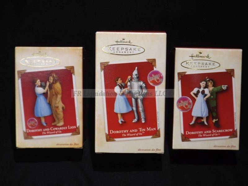 lot 347 image: Hallmark keepsake Oz ornaments