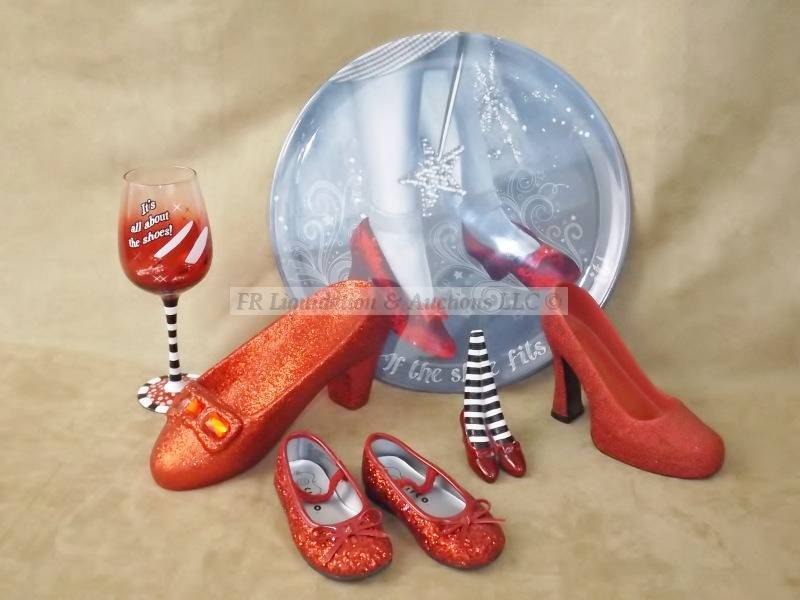 lot 366 image: Ruby red slippers