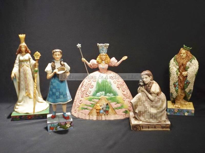 lot 367 image: Jim Shore Oz figurines