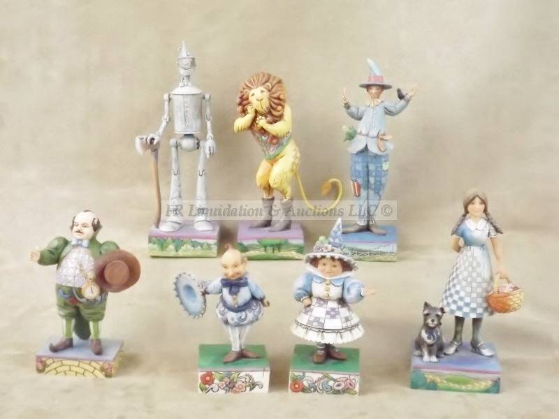 lot 371 image: Jim Shore Oz figurines