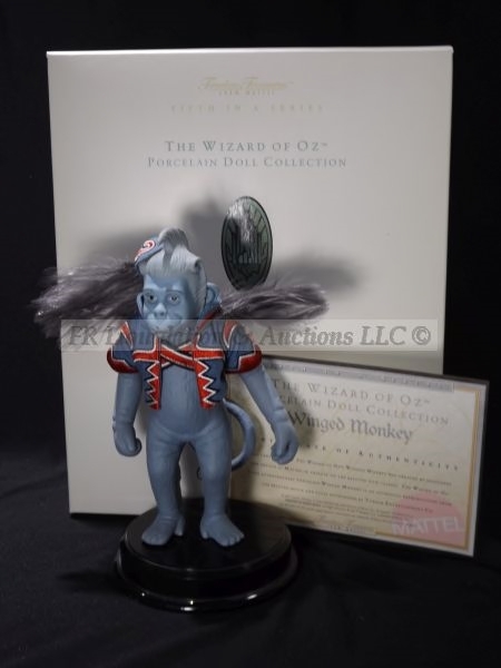 lot 392 image: Mattel timeless treasures winged monkeys