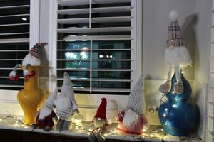 lot 81 image: Christmas gnome decorations