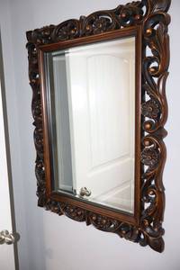 lot 126 image: Wall mirror - 30x40