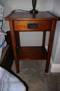 lot 128 image: Side table - 18W x 16D x 27H