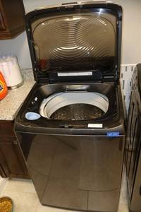 lot 104 image: Samsung Electronics clothes washer model WA50K8600AV