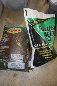 lot 182 image: Ice and snow melt, rubber mulch