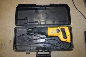 lot 243 image: DeWalt reciprocating saw